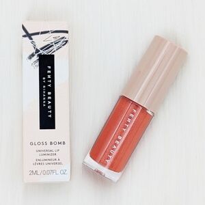 🔴 FENTY BEAUTY Gloss Bomb Universal Lip Luminizer - Fenty Glow - Travel Size